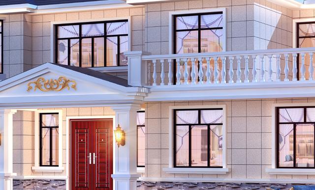 在農(nóng)村建一棟漂亮的別墅，人人都羨慕，圖紙快收藏好了，今年開春就建房！