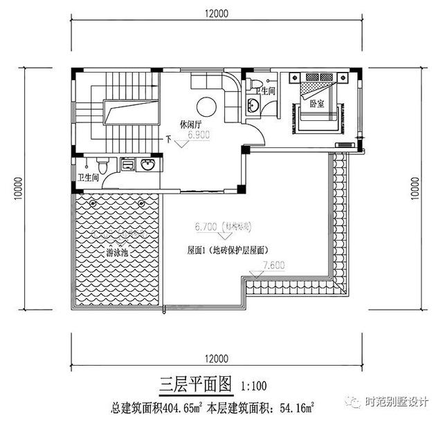 帶地下室的三層歐式別墅設(shè)計(jì)圖，高貴典雅，完美生活。