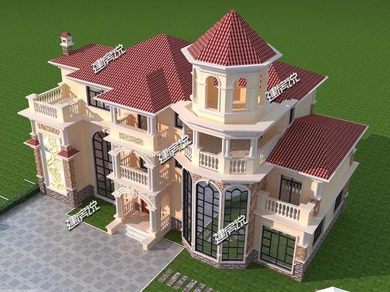 福建的富豪砸1000萬在村里蓋了棟城堡，驚艷十里八鄉(xiāng)。