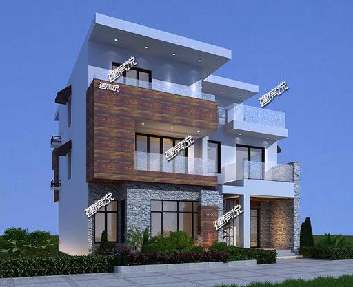 現(xiàn)代風(fēng)三層別墅設(shè)計(jì)圖，時(shí)尚、簡(jiǎn)約、實(shí)用，在農(nóng)村建一棟，驚艷全村。