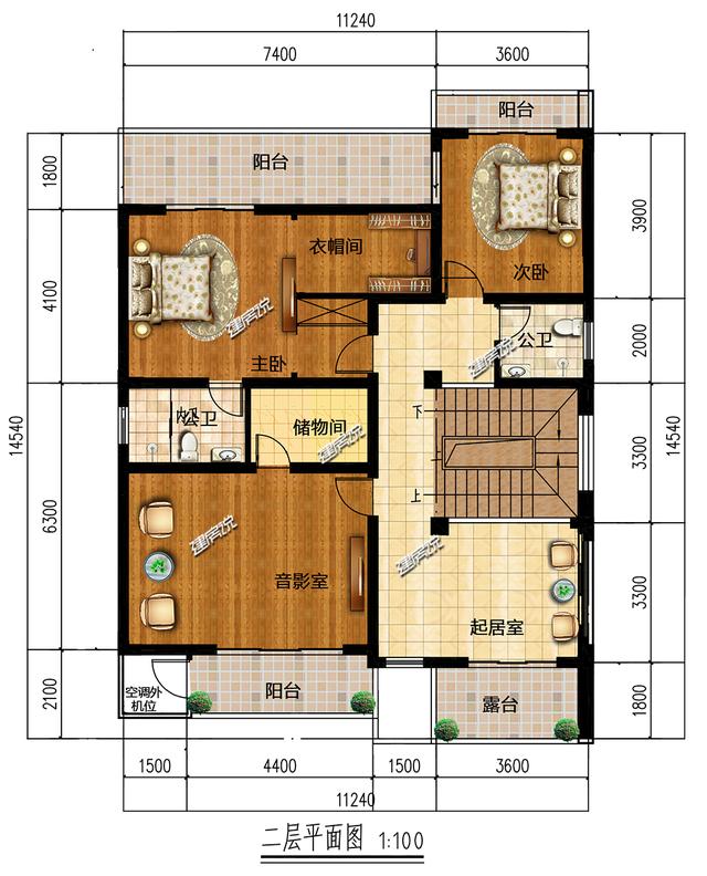 現(xiàn)代風(fēng)三層別墅設(shè)計(jì)圖，時(shí)尚、簡(jiǎn)約、實(shí)用，在農(nóng)村建一棟，驚艷全村。