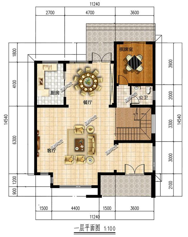 現(xiàn)代風(fēng)三層別墅設(shè)計(jì)圖，時(shí)尚、簡(jiǎn)約、實(shí)用，在農(nóng)村建一棟，驚艷全村。