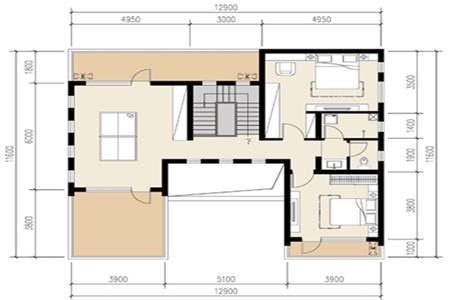 現(xiàn)代中式風(fēng)三層別墅設(shè)計(jì)圖，7室4廳4衛(wèi)，享受大自然的樂趣。