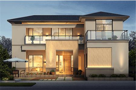 2024年二層簡歐別墅設(shè)計圖，4室2廳2衛(wèi)，麻雀雖小但五臟俱全。