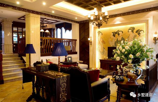 12.5X18.1米三層新中式別墅設(shè)計(jì)圖，帶庭院，經(jīng)典耐看！