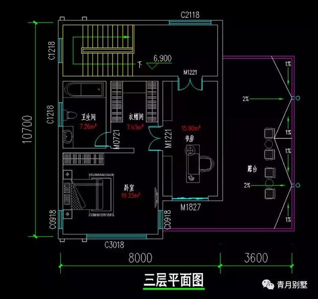 現(xiàn)代三層小別墅，占地130平米，外觀時尚美觀，適合農(nóng)村自建