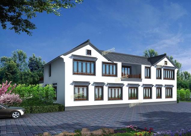 廣東張總在老家建的四合院，美翻了，成了家族的驕傲。