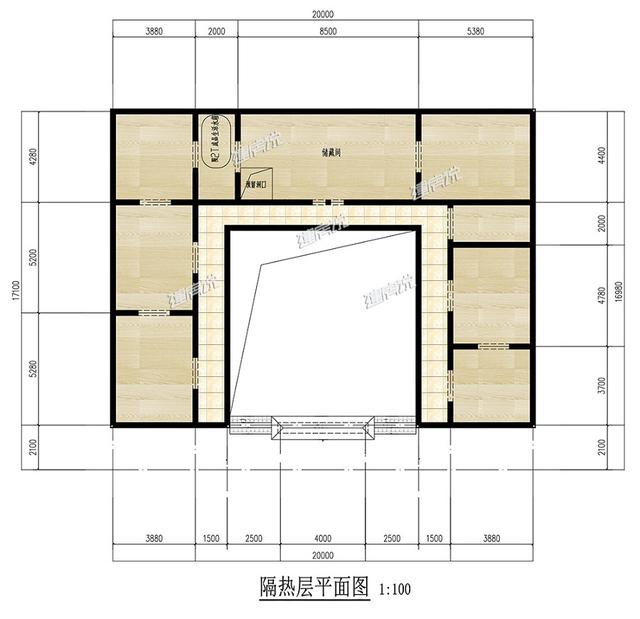 占地300平米的中式四合院，帶庭院，百看不厭，建一棟都倍有面子。