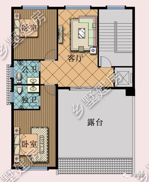 10.26X13.56米的六層徽派別墅設(shè)計圖，徽派照樣能建高層，那在整個鎮(zhèn)上，可是最耀眼的呢！