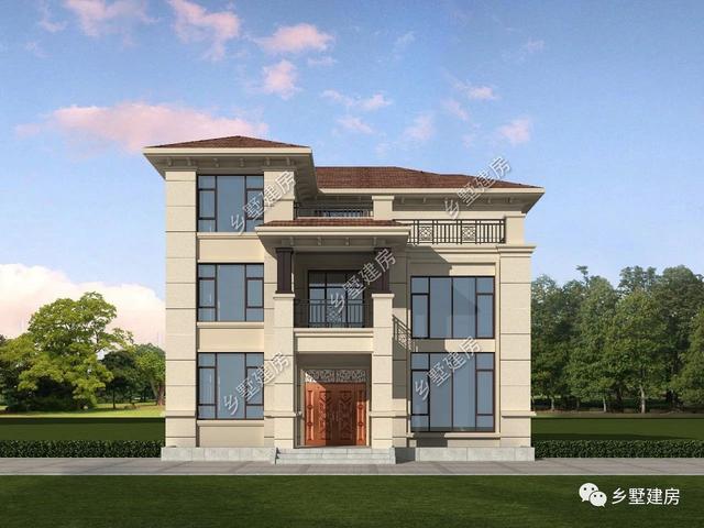 設(shè)計(jì)精美的四層農(nóng)村別墅，四世同堂完美一體，感興趣的一定不能錯(cuò)過。