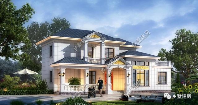 設(shè)計(jì)精美的四層農(nóng)村別墅，四世同堂完美一體，感興趣的一定不能錯(cuò)過。