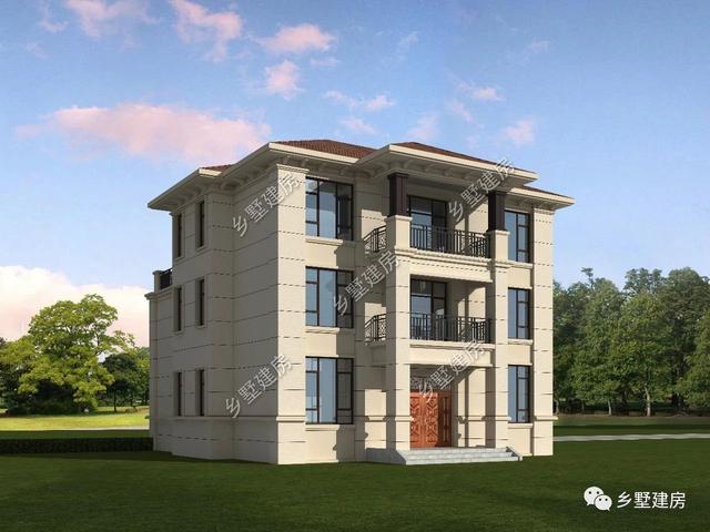 設(shè)計(jì)精美的四層農(nóng)村別墅，四世同堂完美一體，感興趣的一定不能錯(cuò)過。