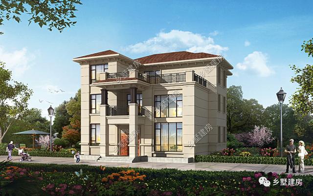 設(shè)計(jì)精美的四層農(nóng)村別墅，四世同堂完美一體，感興趣的一定不能錯(cuò)過。