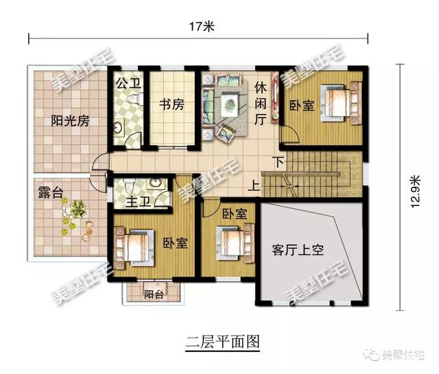 錢總定制的二層歐式別墅設(shè)計圖，帶棋牌室和陽光房，優(yōu)雅溫暖、不同凡俗。