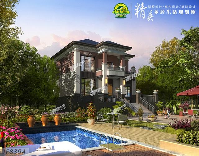 40萬(wàn)也能建一棟豪宅般的別墅，生活上帶來大大的享受，爽翻了。