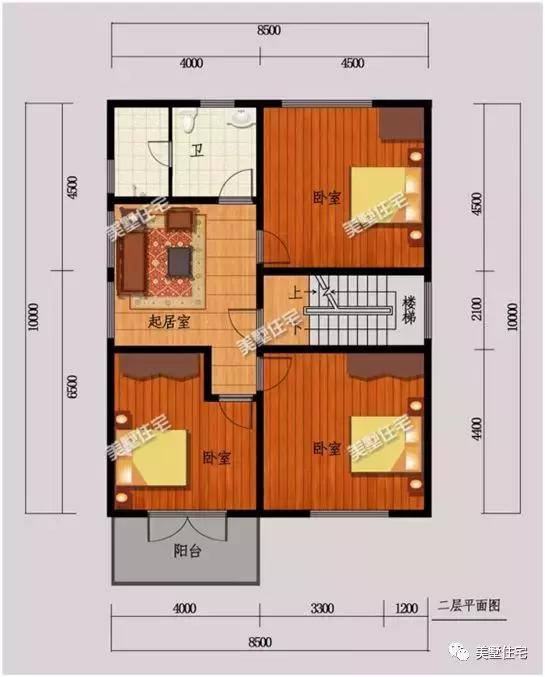 分享5套經(jīng)典美觀的戶型，準(zhǔn)備建房的可以留作借鑒。
