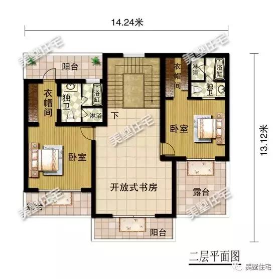 5套經(jīng)典美觀的戶型，主體只需30來(lái)萬(wàn)，感覺自己就是人生贏家