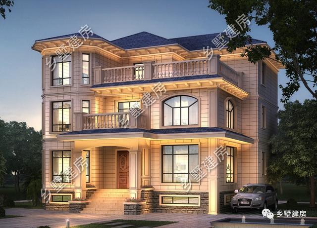 帶半地下室的三層豪華別墅，帶音樂室+健身房+酒窖，很多路人經(jīng)過也都會(huì)停下駐足觀賞，