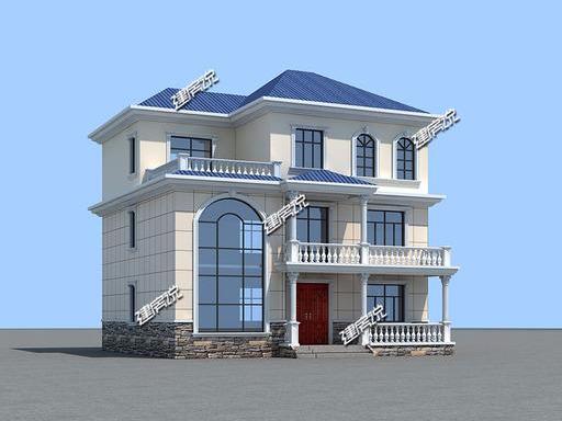 三層歐式別墅設(shè)計(jì)圖，外觀贊布局實(shí)用，30萬(wàn)就可以建一棟！