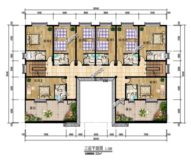 最美四合院別墅設(shè)計(jì)圖，給辛苦一輩子的父母，十里八鄉(xiāng)都來賀