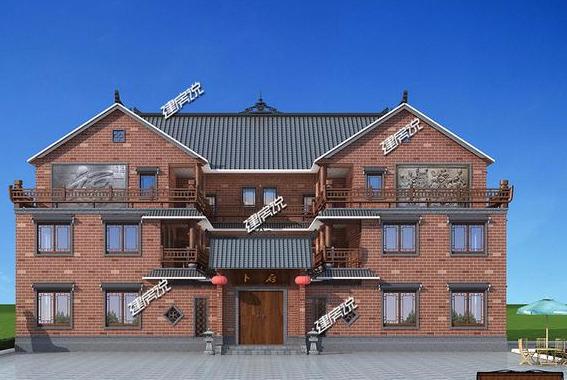 最美四合院別墅設(shè)計(jì)圖，給辛苦一輩子的父母，十里八鄉(xiāng)都來賀