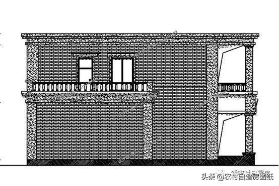 平屋頂別墅設(shè)計圖，最適合北方，60萬甩手入住，南方人看了也要爭著建