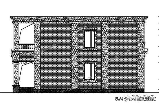 平屋頂別墅設(shè)計圖，最適合北方，60萬甩手入住，南方人看了也要爭著建