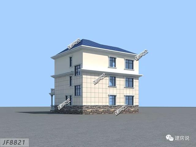 139㎡的三層別墅設(shè)計(jì)圖，實(shí)用性很強(qiáng)，建了越住越順心