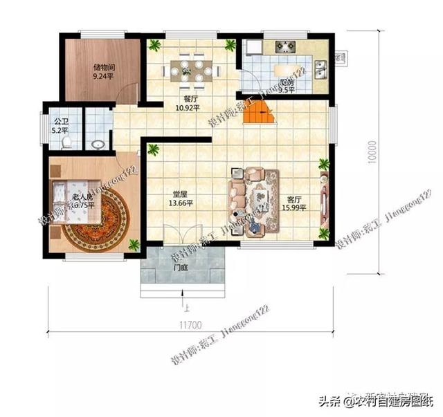 2024年農(nóng)村別墅的王者是哪款？推薦本款別墅設(shè)計(jì)圖，您值得建造！