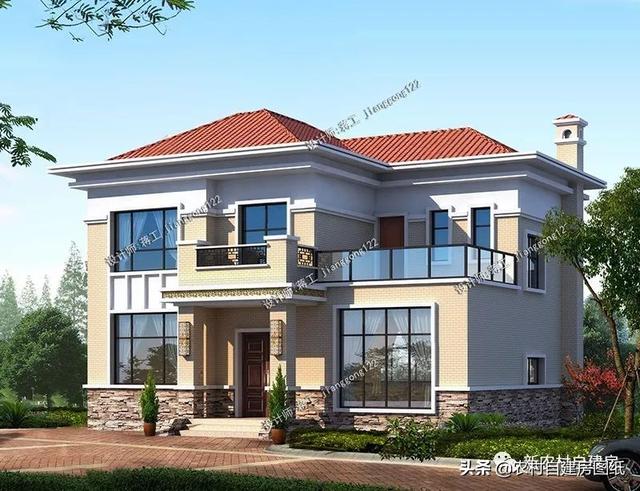 2024年農(nóng)村別墅的王者是哪款？推薦本款別墅設(shè)計(jì)圖，您值得建造！