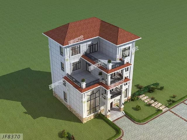 兩款農(nóng)村別墅設(shè)計(jì)圖，100平米左右，歐式和現(xiàn)代風(fēng)格，總有一套適合你！