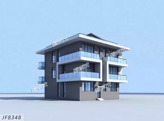 兩款農(nóng)村別墅設(shè)計(jì)圖，100平米左右，歐式和現(xiàn)代風(fēng)格，總有一套適合你！