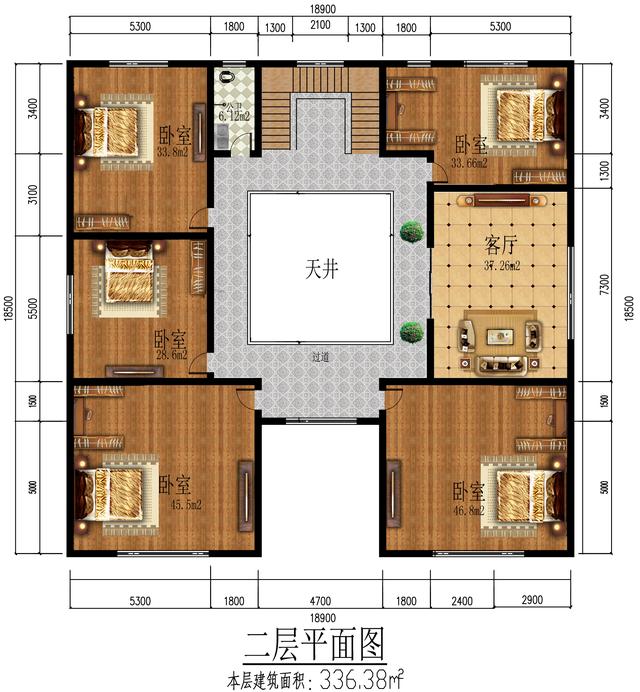 自建別墅設(shè)計(jì)圖推薦，誰(shuí)都不服就服傳統(tǒng)的四合院，擁有一棟你是真的牛