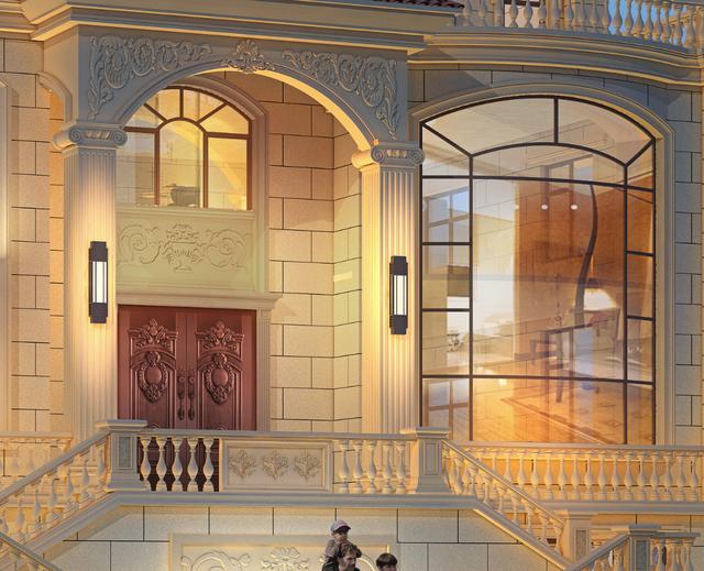 豪華別墅設(shè)計(jì)圖，江西土豪怒砸一百萬蓋別墅，可別被福建人給比了下去