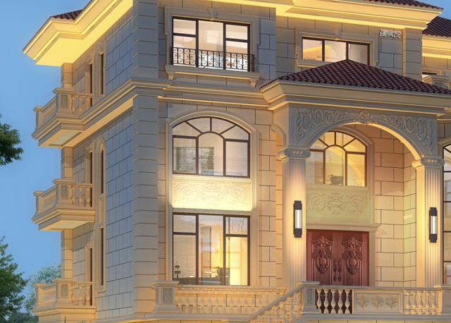 豪華別墅設(shè)計(jì)圖，江西土豪怒砸一百萬蓋別墅，可別被福建人給比了下去