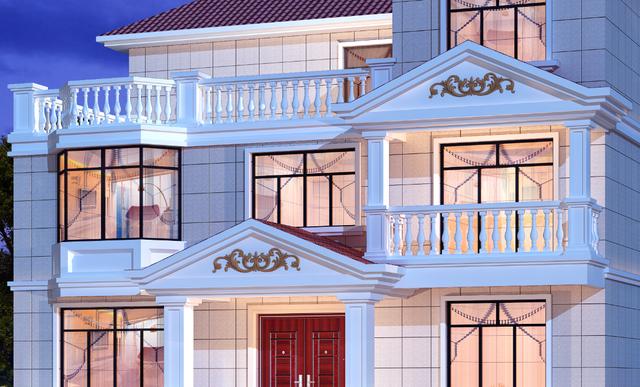 鄉(xiāng)村最漂亮獨(dú)棟別墅設(shè)計(jì)圖推薦，看完快收藏，開(kāi)春就建房