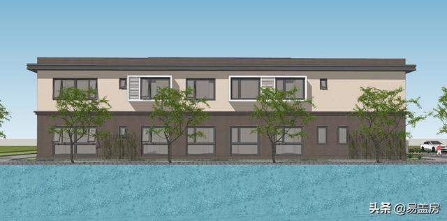 田園主題酒店設(shè)計圖紙，兩層蓋出5層的豐富功能