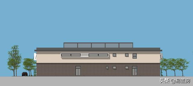 田園主題酒店設(shè)計圖紙，兩層蓋出5層的豐富功能