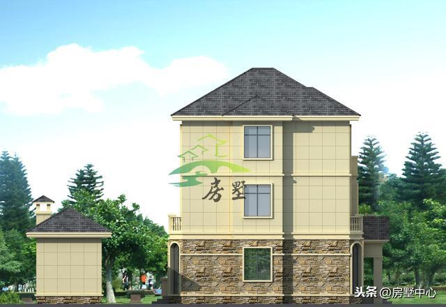 八角窗設計的客廳餐廳別墅設計圖，體驗不一樣的生活環(huán)境