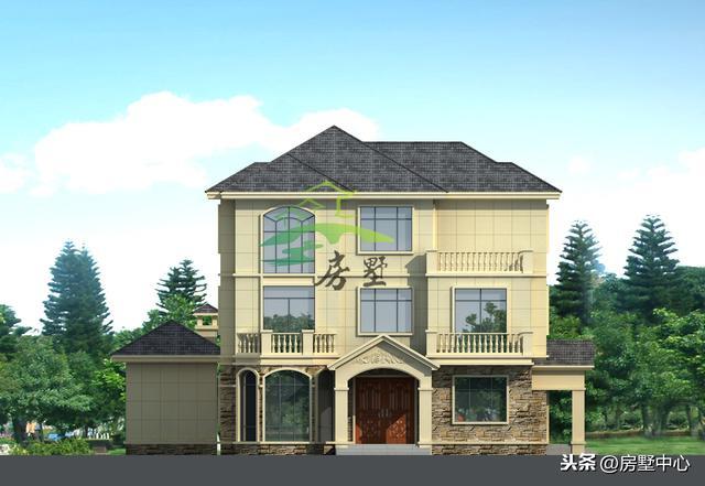 八角窗設計的客廳餐廳別墅設計圖，體驗不一樣的生活環(huán)境