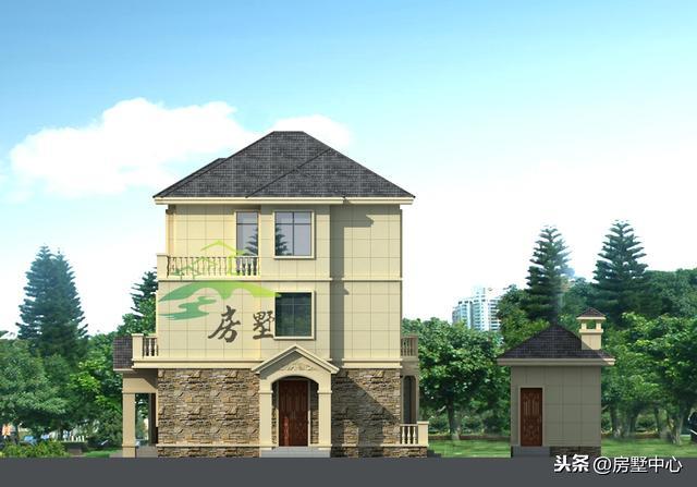 八角窗設計的客廳餐廳別墅設計圖，體驗不一樣的生活環(huán)境