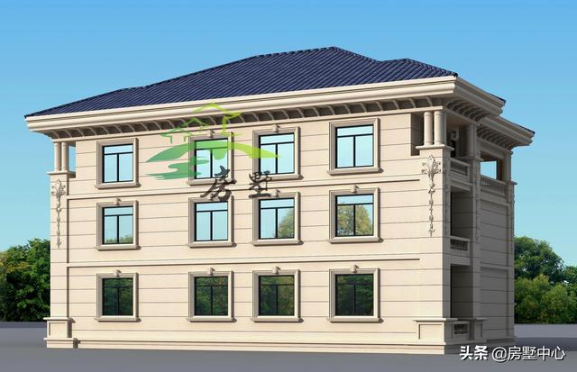 美觀別墅設(shè)計圖，堂屋的設(shè)計非常符合南方的習(xí)俗，外觀豪華大氣