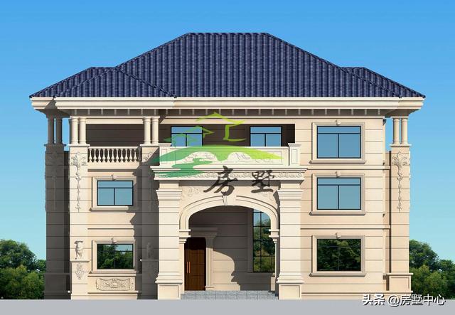 美觀別墅設(shè)計圖，堂屋的設(shè)計非常符合南方的習(xí)俗，外觀豪華大氣