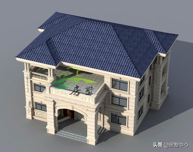 美觀別墅設(shè)計圖，堂屋的設(shè)計非常符合南方的習(xí)俗，外觀豪華大氣