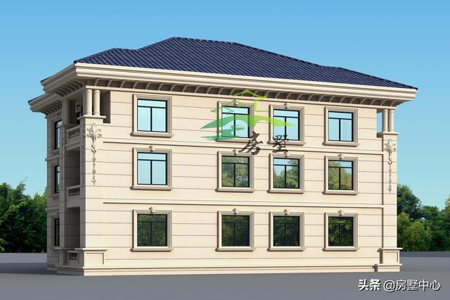 美觀別墅設(shè)計圖，堂屋的設(shè)計非常符合南方的習(xí)俗，外觀豪華大氣