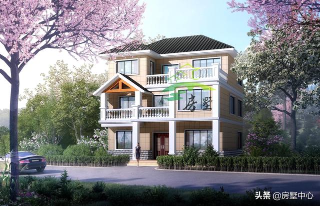 布置堂屋的歐式別墅設(shè)計(jì)圖，滿足各地的風(fēng)俗習(xí)慣，讓生活更加完美