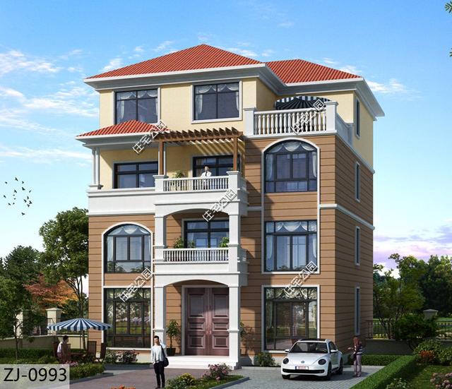 湖南老杜自建4層農(nóng)家院，既可自住還能出租，半年就賺回房錢(qián)