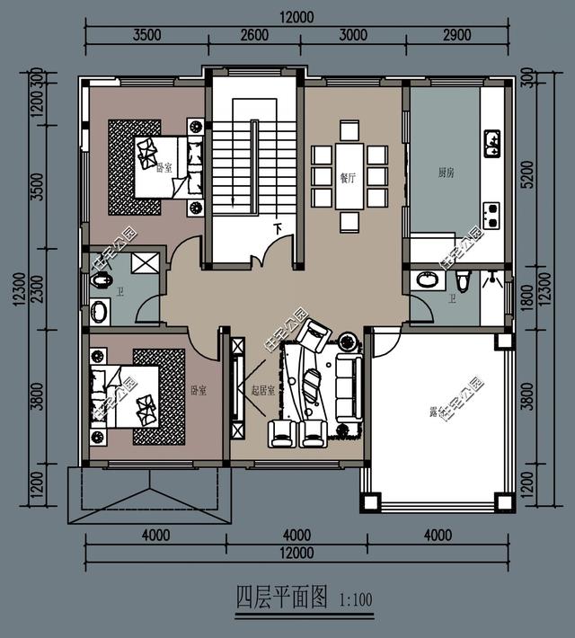 湖南老杜自建4層農(nóng)家院，既可自住還能出租，半年就賺回房錢(qián)