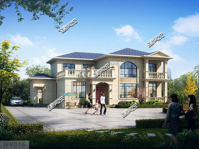 漂亮的農村別墅設計圖，35萬輕松搞定，比商品房舒適實用