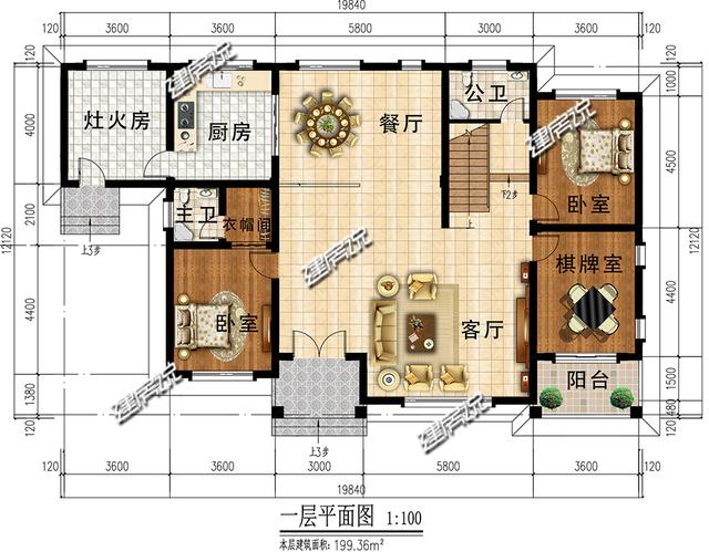 漂亮的農村別墅設計圖，35萬輕松搞定，比商品房舒適實用